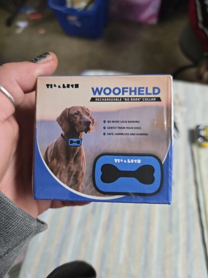 Woofheld Rechargeable No Bark Collar Non Shocking