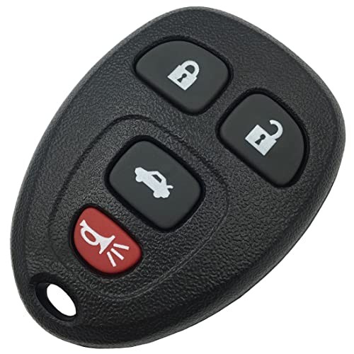 Keyless Entry Remote Control Key Fob Shell Case Replacement Fit for 4 Buttons-A