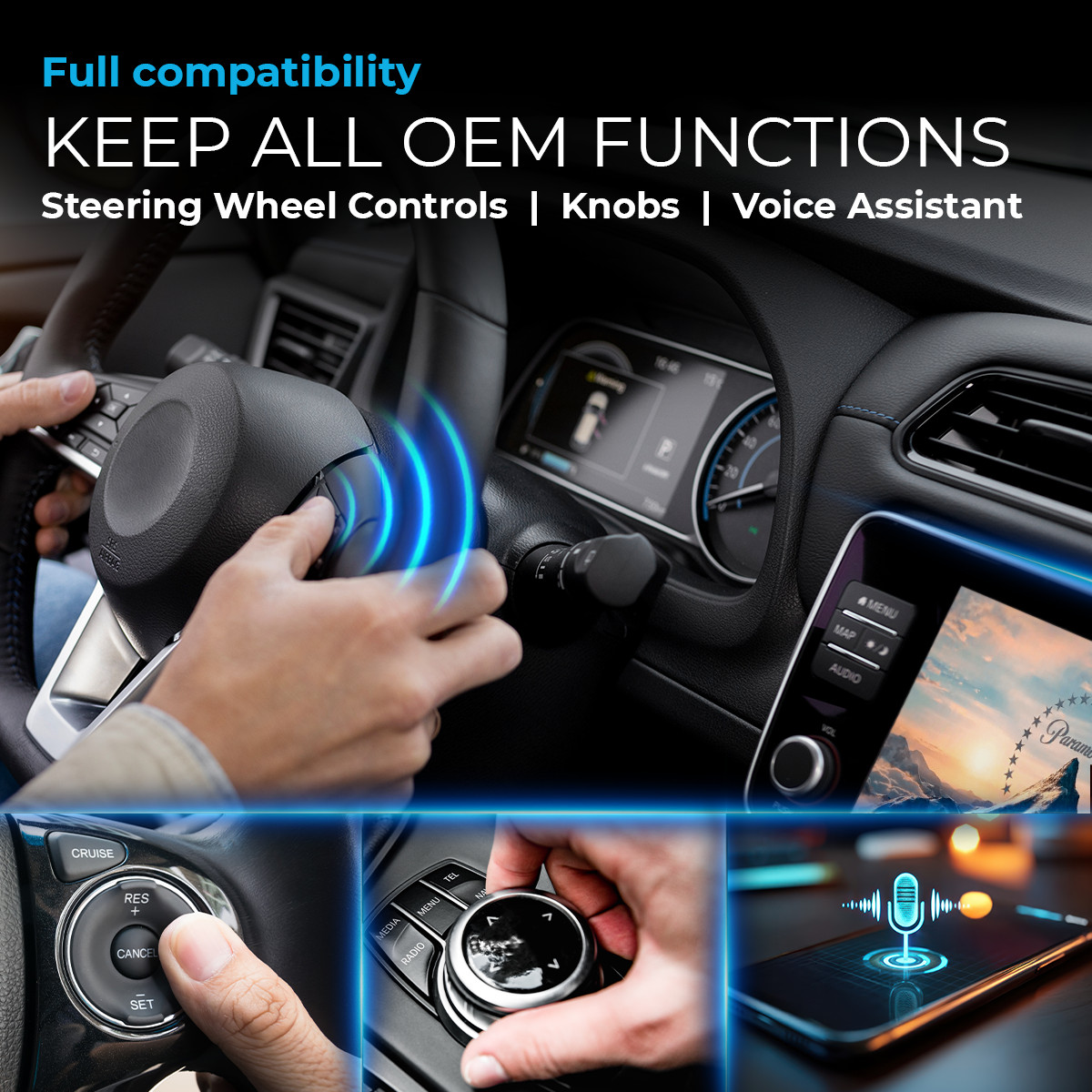 Wireless CarPlay AI Box | Android Auto | Netflix YouTube & More