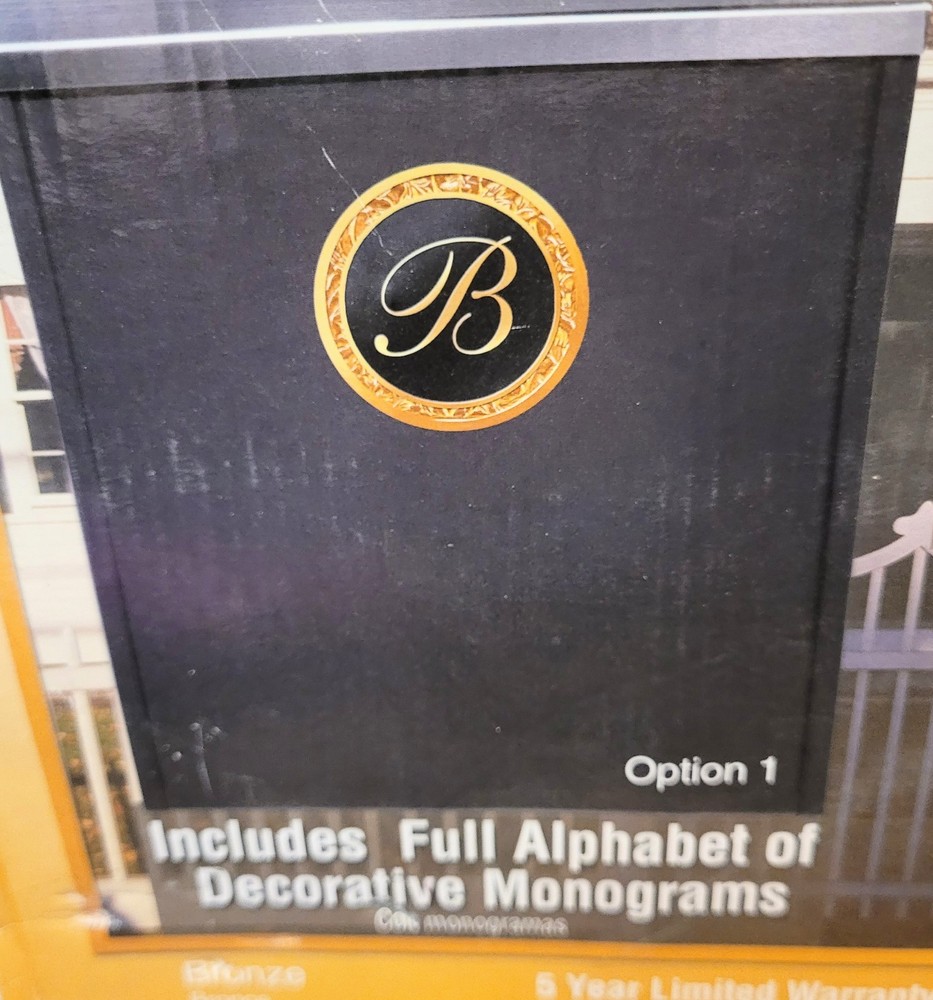 Post Master Steel Wall Mount Mailbox Locking Customizable Colors & Monograms