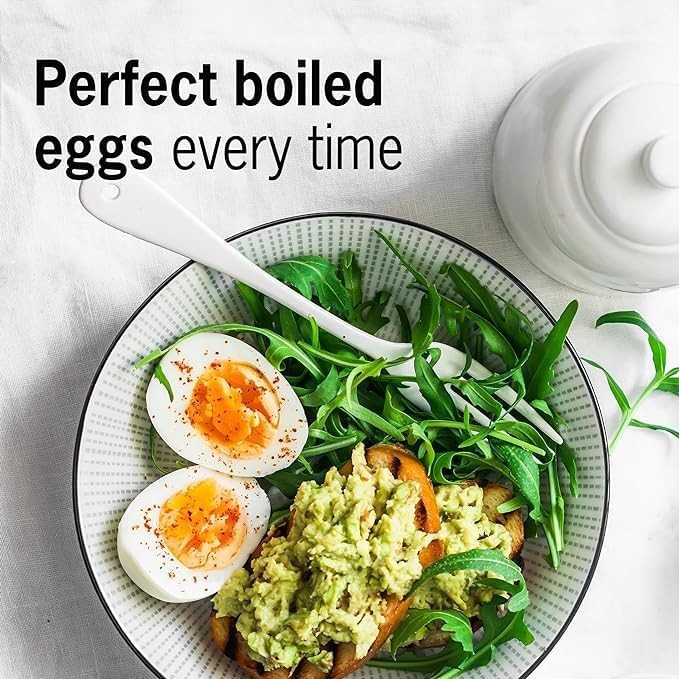 Beep Egg Basic NightBlue Musical Singing Egg Timer for Soft, Medium Hard Eggs