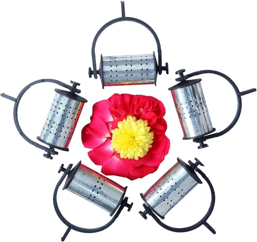 Rangoli Roller Steel Small, 5 Nos Small Rangoli Roller Combo Pack