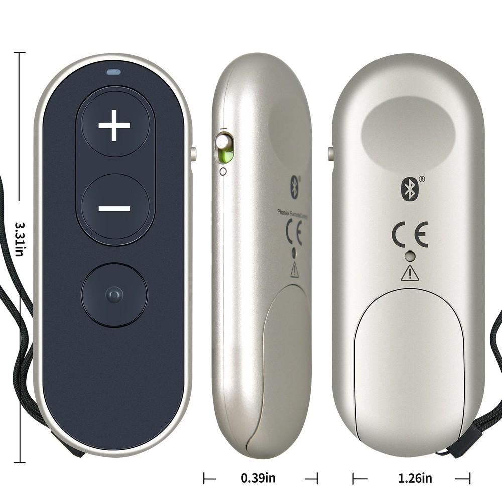 Remote Control For Phonak Paradise Marvel Lumity hearing aids Bluetooth