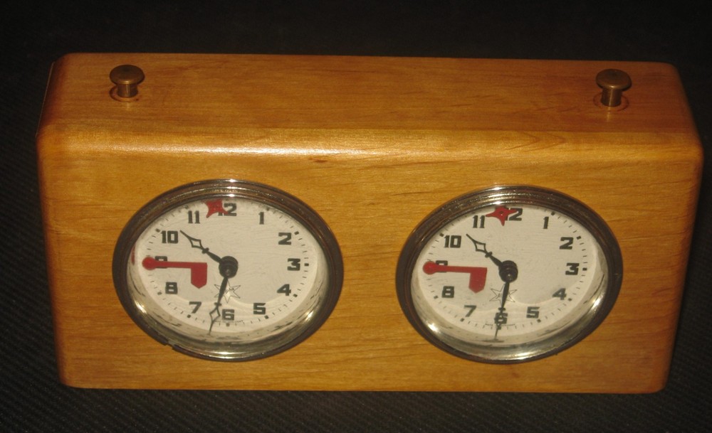 Vintage 1950s Alpha German Chess Clock Timer Model # 507 with Original Box