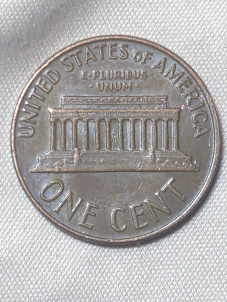 1964 Lincoln Cent No mint mark Letter Errors On Rim