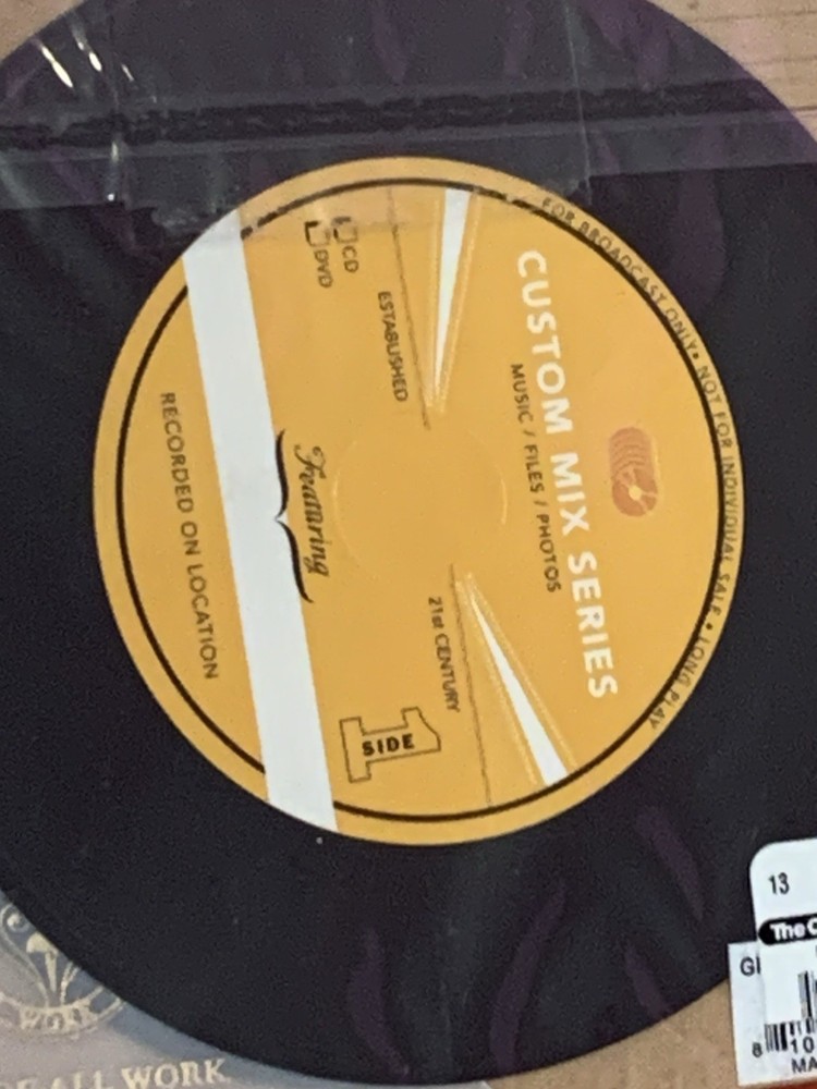 CD Labels Mix Vintage Record 12 Pack New Compact Disc