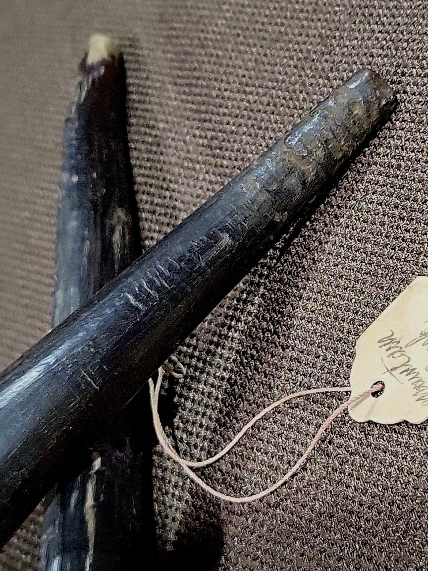 (2) Ahousaht Northwest Indian Inuit West Vancouver Canada B.C. Sheep Horn Spoons