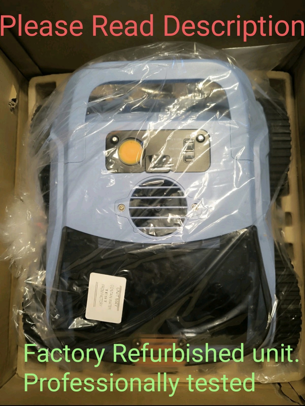 SEAUTO SAT 20 Cordless Robotic Pool Vacuum Cleaner FACTORY TESTED INSPECTED