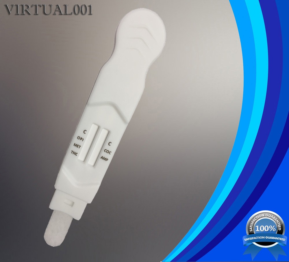(50 Pack) 5 Panel Saliva Oral Fluid Multi-Drug Testing Kit