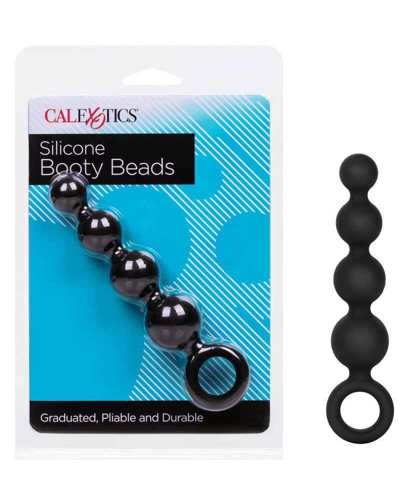 Calexotics Silicone Booty Beads Black