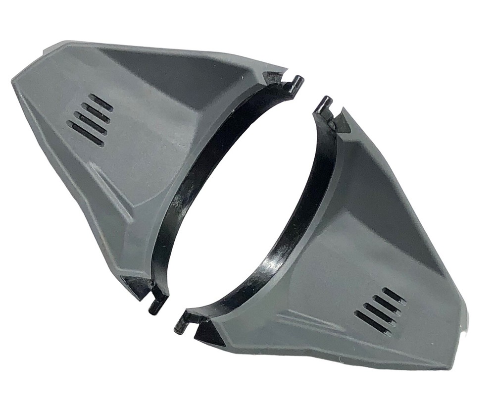 Oakley Clifden OO9440 Black Gray Protective Replacement Side Shields ( 2 Pack)