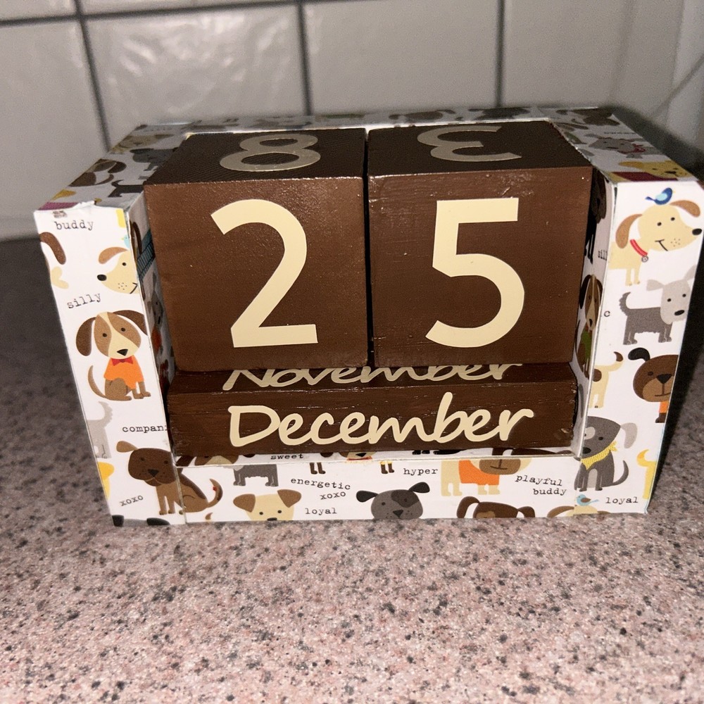 Dog Lover Perpetual Calendar