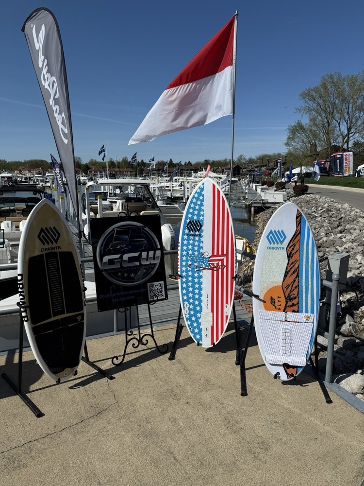Bamboo Wake Surf Board