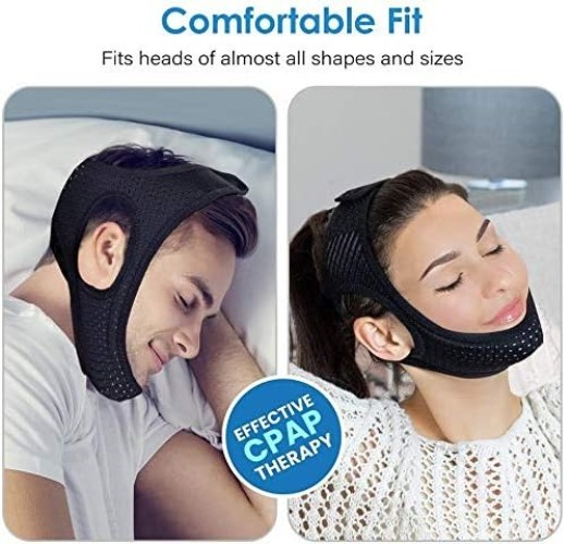 Adjustable Chin Strap for Snorers - Stay Comfortable While Sleeping