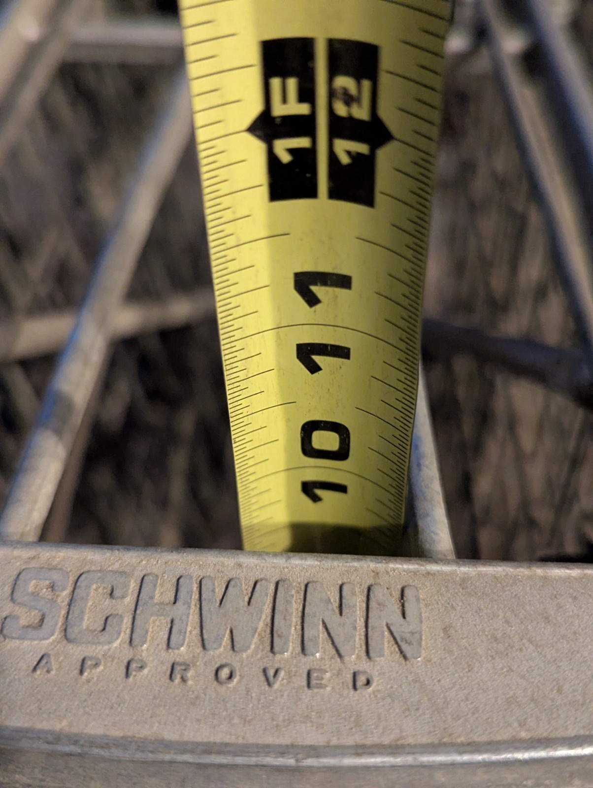 Vintage Schwinn Approved Folding Wire Bicycle Basket/Rack