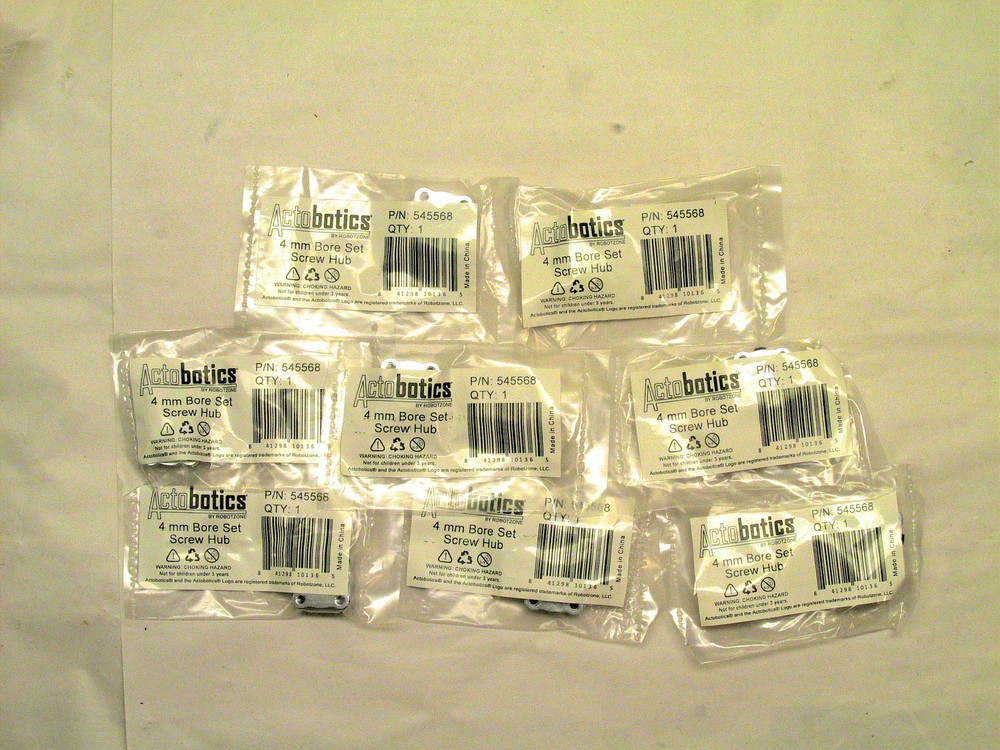 ActoBotics 4mm (0.770") Set Screw Hub 545568