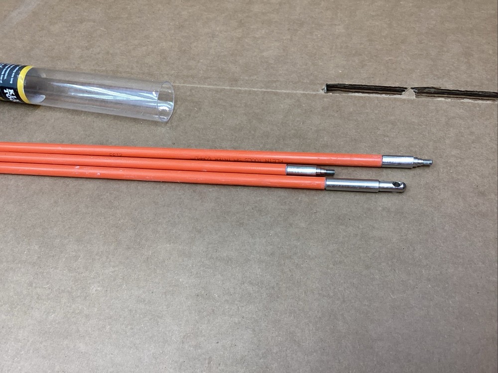 Klein Tools 56312 Lo-Flex Fish Rod Set, 12”