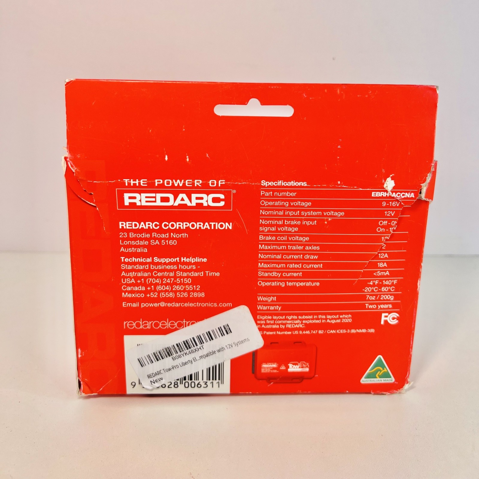 REDARC Tow-Pro Liberty Electric Brake Controller EBRH-ACCNA