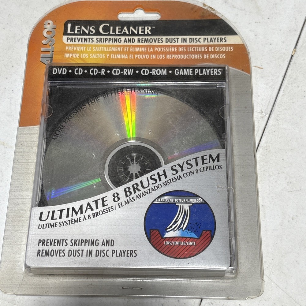 New Allsop CD Laser-lens Cleaner