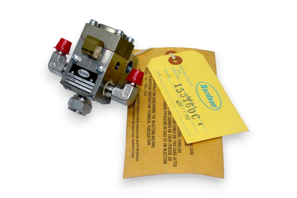 NORDSON 153160C SINGLE CHAMBER A7A