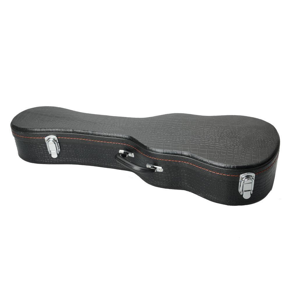 New 26" Tenor Black Protable Hard Shell Ukulele Case
