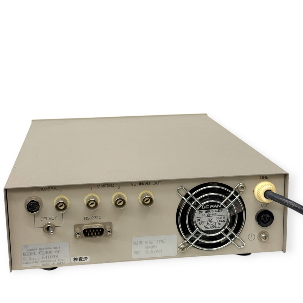 Hamamatsu C2400 Microscope Camera Controller C2400-60 Made in Japan