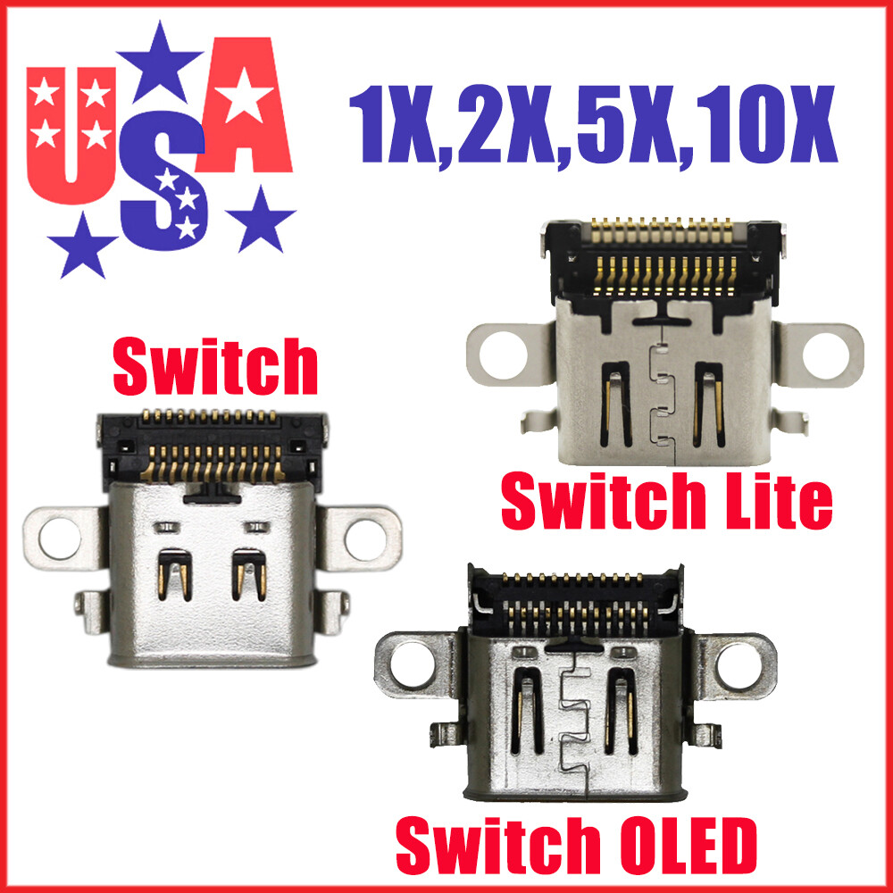 OEM Charger Socket Charging Port Dock Console For Nintendo Switch NS Lite OLED