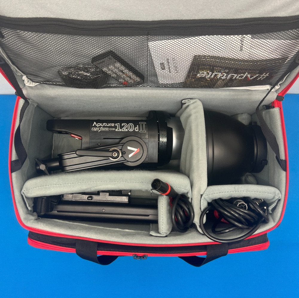 Aputure Light Storm LS C120D II LED Light with Carrying Case, Cables & More!