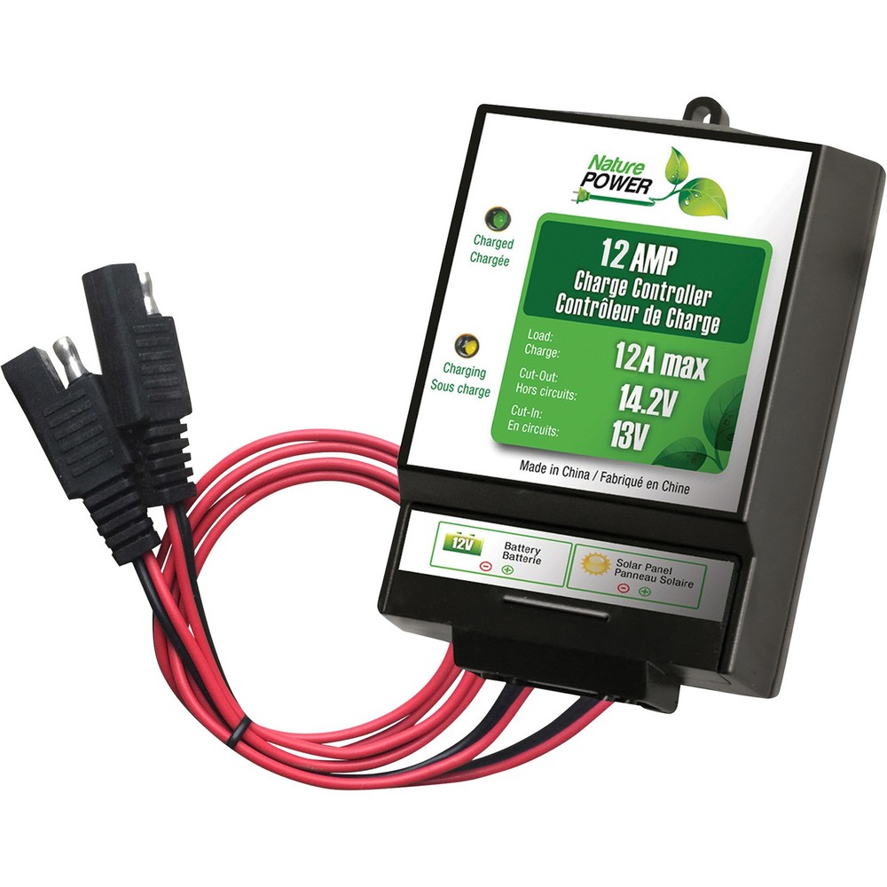 Nature Power Charge Controller, 12 Amps, Model# 16012