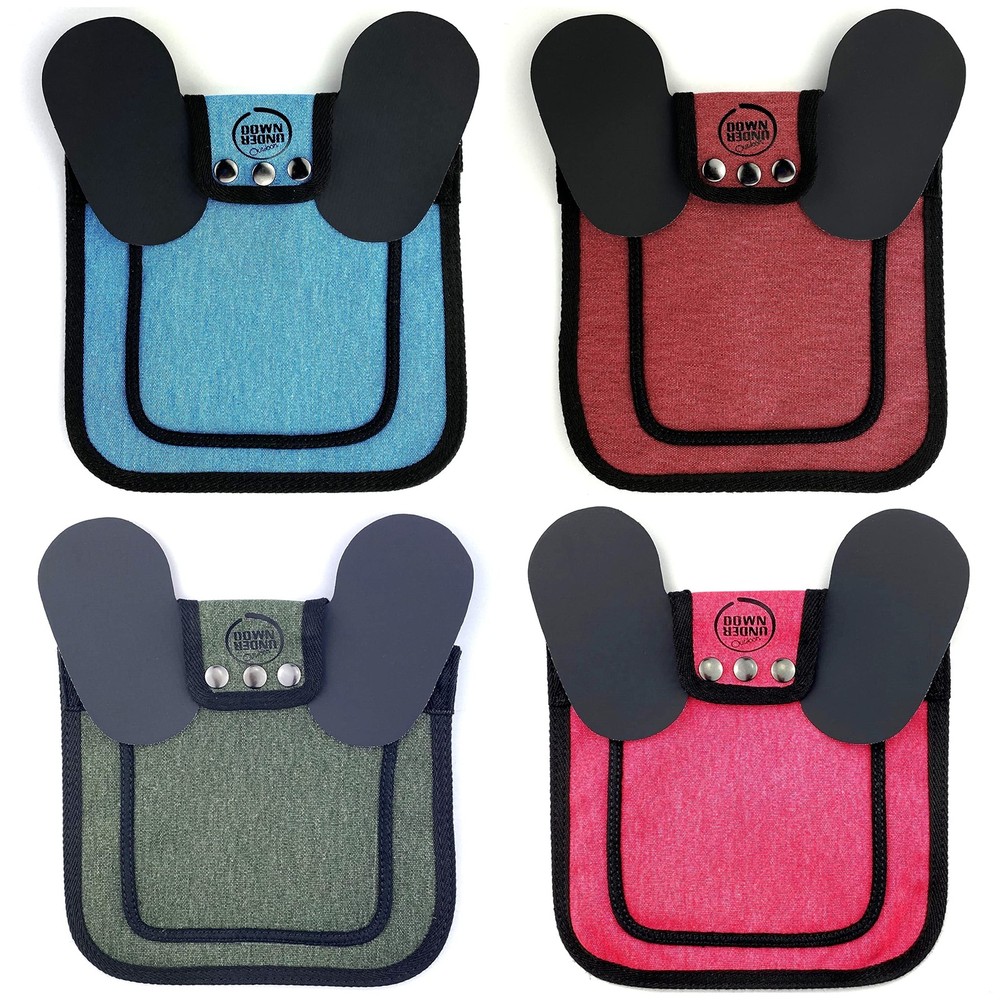 4 Pack Medium-Large Saddles with Adjustable Straps, Poultry Saver, Protector,...