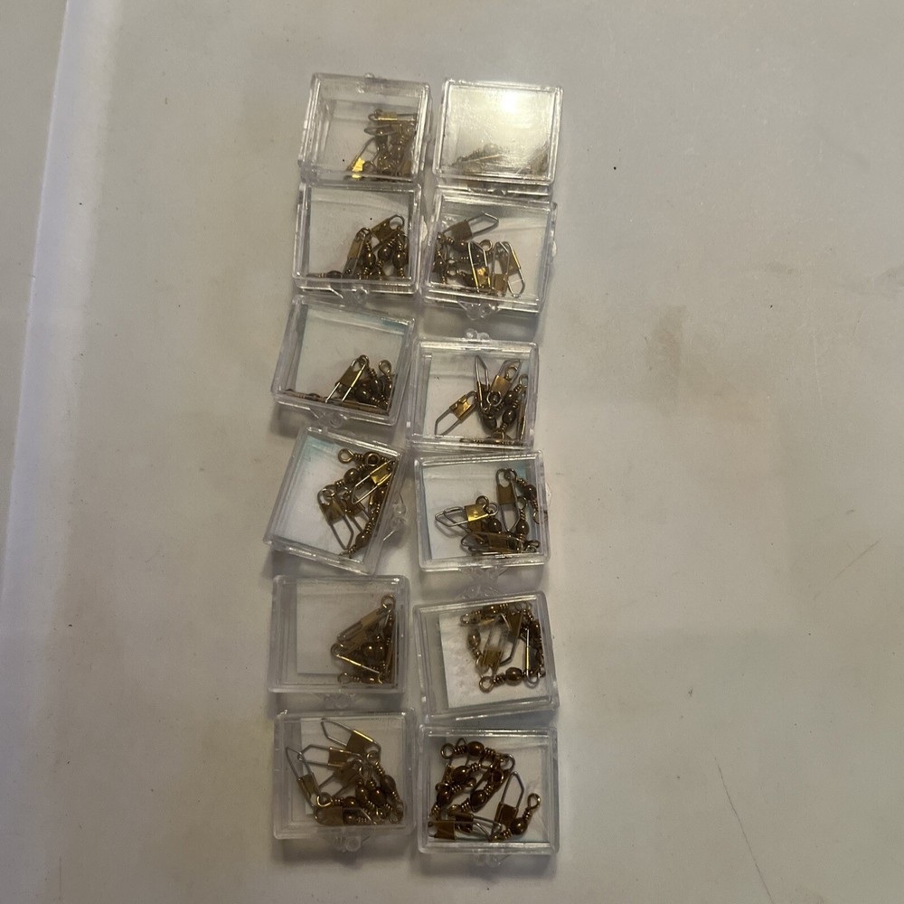 Dolphin Brass Swivel size 10 (12 PacksOf 5)