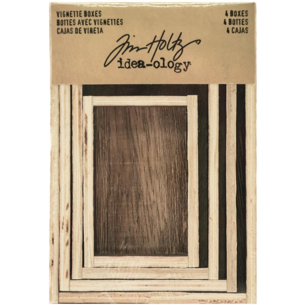 Tim Holtz ~ VIGNETTE BOXES ~ Idea-ology