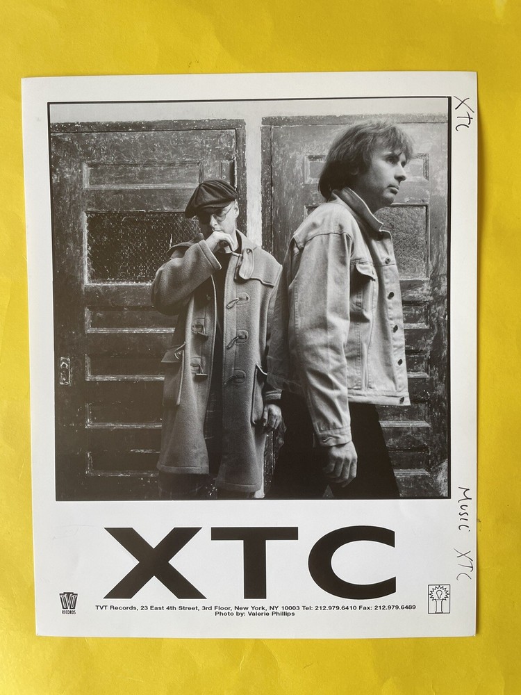 XTC Press Photo 8x10”. See info.