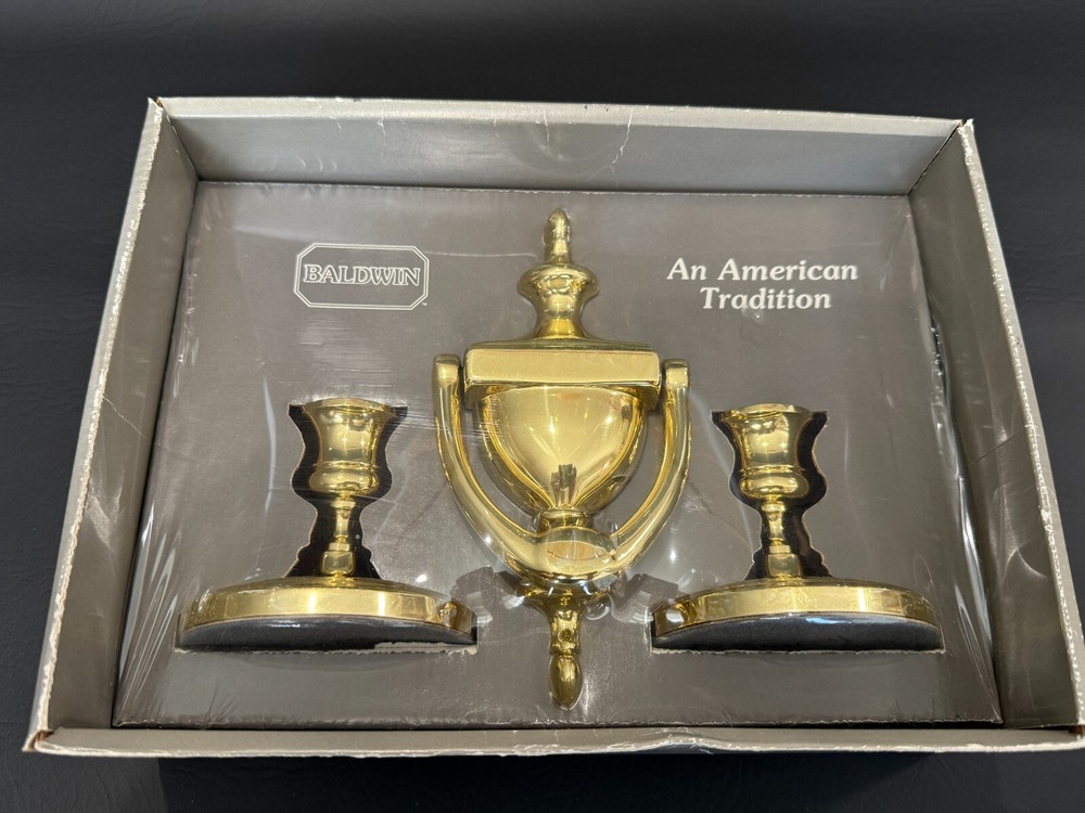 Baldwin Classics Collection Brass Hearthwarming Package #7210.030, Never Used