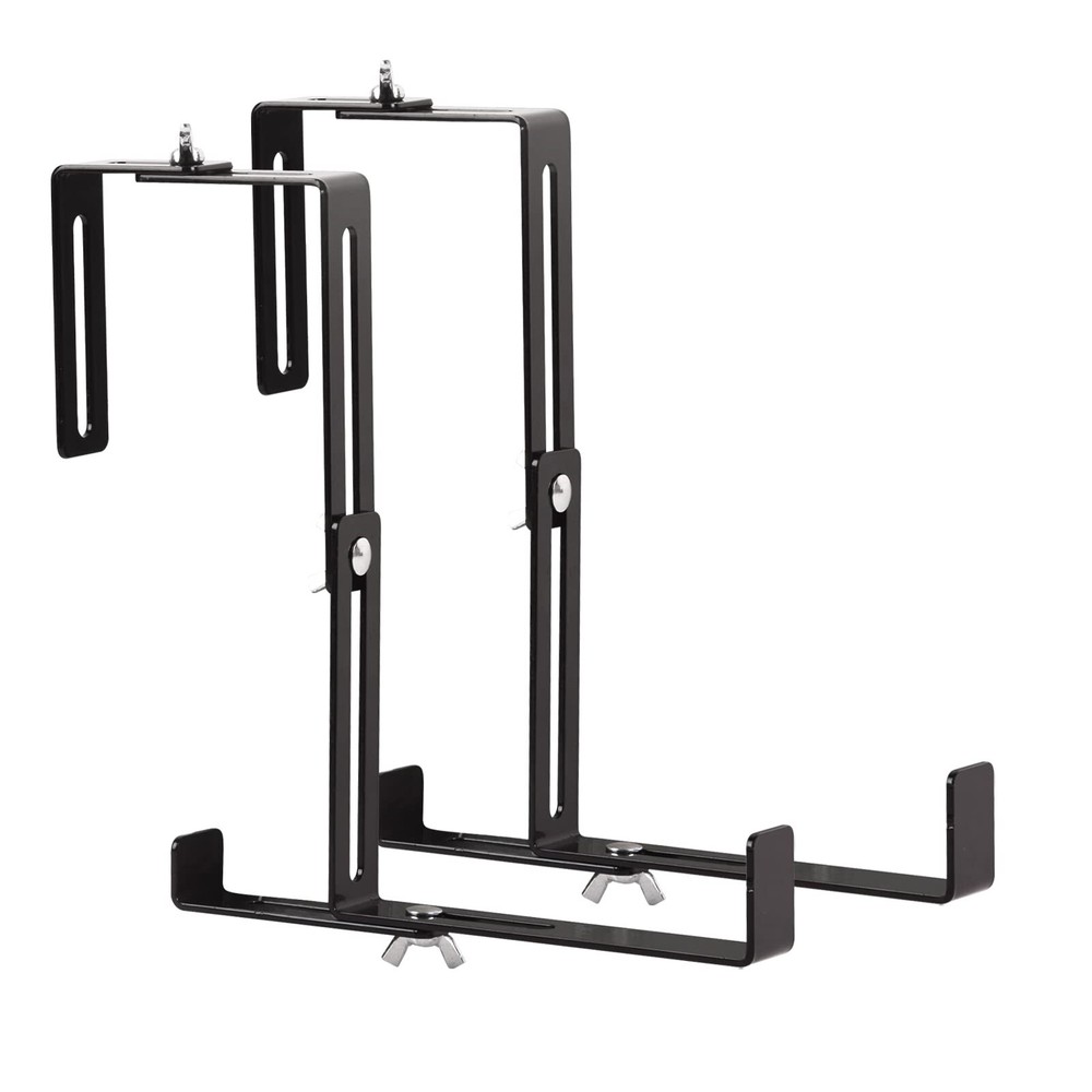 Adjustable Planter Box Brackets Flower Holder Hanger Wall Hook Window Planters