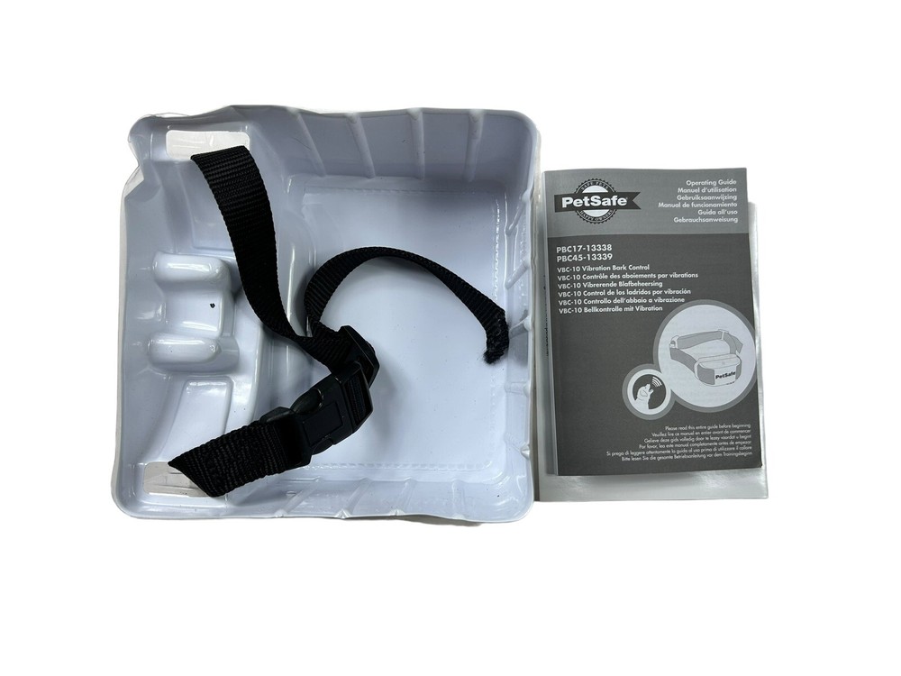 Petsafe Vibration Bark Control Collar - PBC17-13338 New Open Box