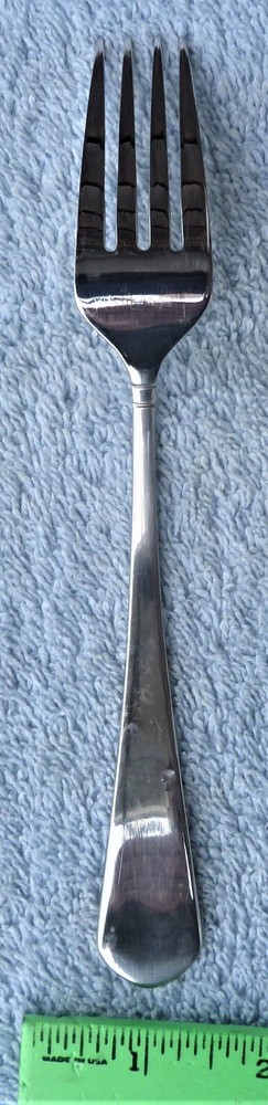 Mikasa Stainless Colette Pattern Salad Fork glossy finish