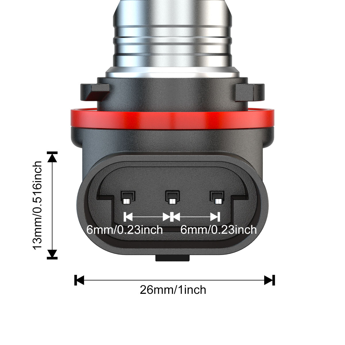 For 2007-2022 Honda Rancher TRX420 TRX500 2LED Headlight Bulbs Replacement Kit