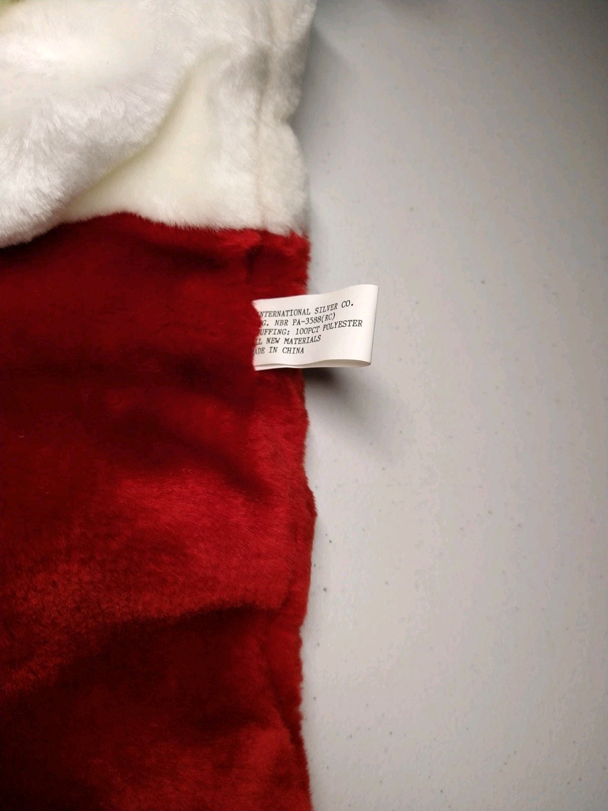 Vintage 1990 Teenage Mutant Ninja Turtles Plush Christmas Stocking Leonardo TMNT