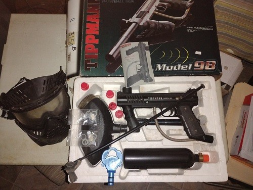 Tippmann Model 98 paintball marker. Original version  NOS
