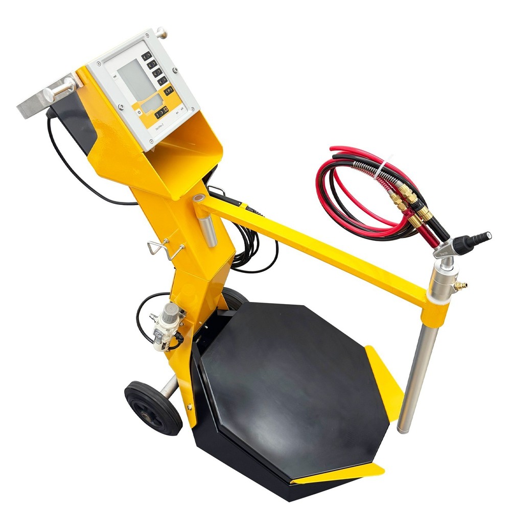 Box-type X Vibratory Feeding Electrostatic Particle Spray Gun 110V LCD Screen