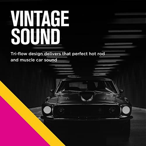 Thrush Muffler Mellow Performance Tone Inlet 2.25 Pipe Connection Offset