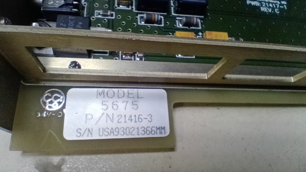 Optelecom System 5000AI Fiber Optic Mil-STD-1553 5MHz Ref. Clock