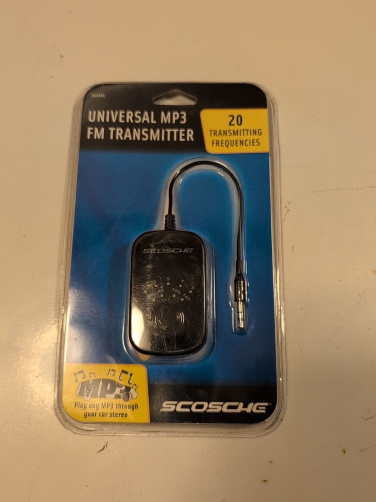 Scosche FMT4R FM Transmitter - Black New