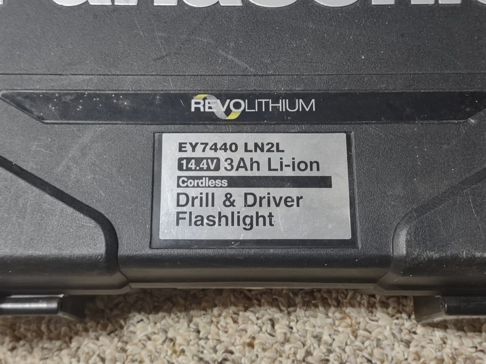 Panasonic Tool Storage Case for EY7440 LN2L Cordless Drill & Driver Flashlight