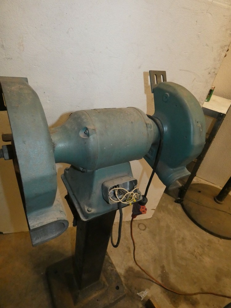 10" Baldor 1022W Pedestal Grinder