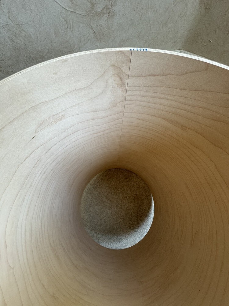 Keller 8 ply Maple Drum Shell 16" Diameter 24” Deep - Virgin Not Drilled