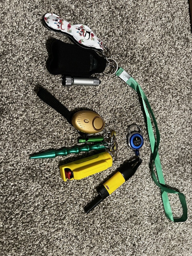 Tactical Self Defense Keychain & Lanyards Personalized