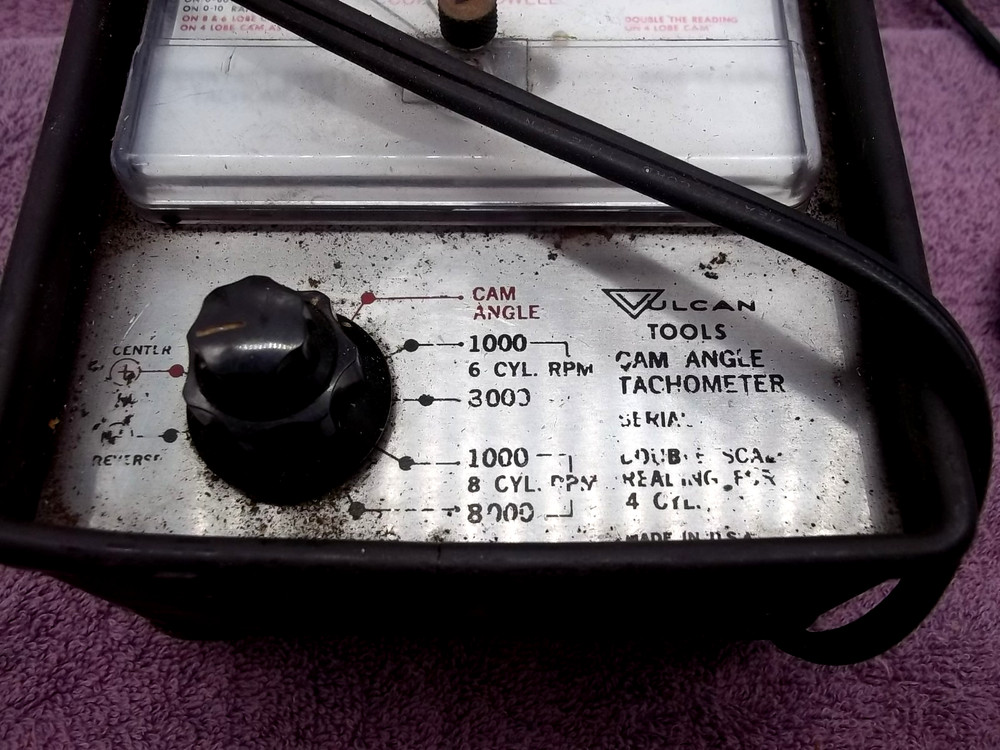 Vulcan Dwell Angle And Tachometer (AC-3)