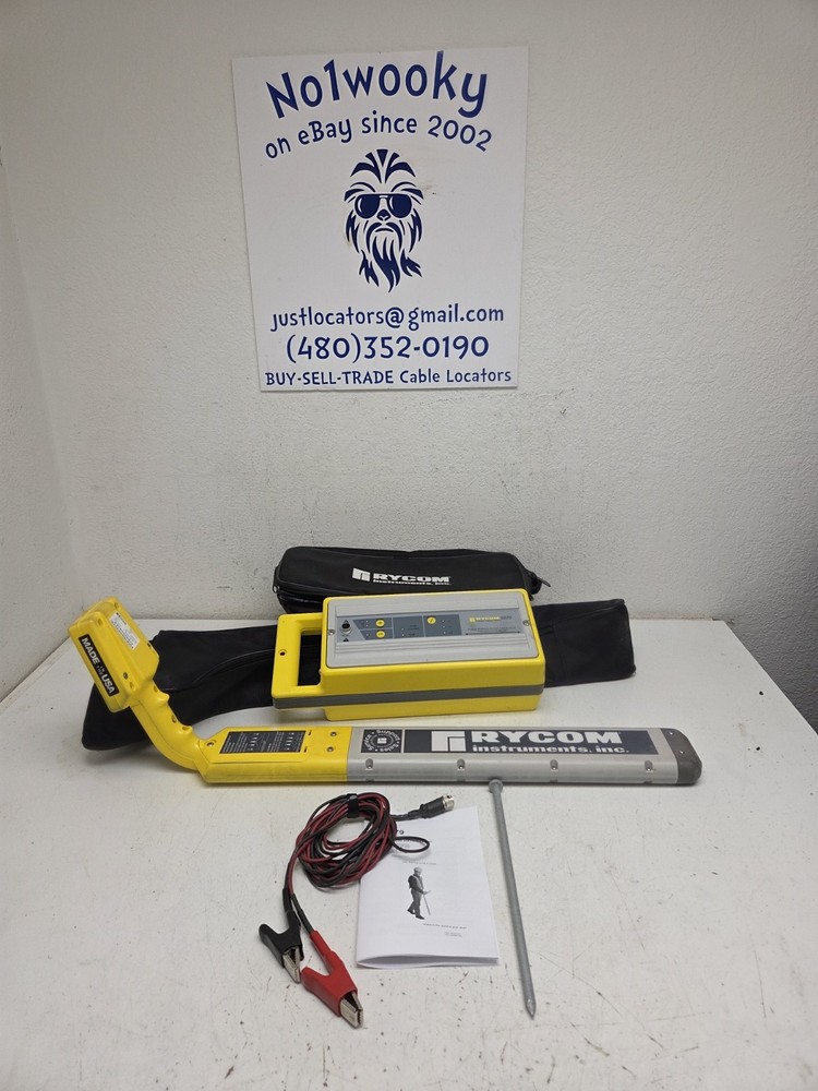 RYCOM  8879 D Cell Cable Pipe Wire Utility Underground Locator Dynatel Metrotech